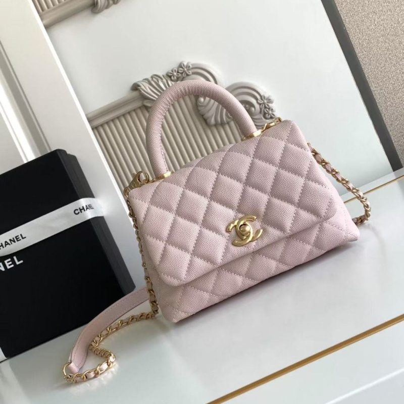 Ch**el top handle bags